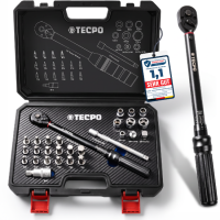 TECPO Motorrad Drehmomentschlüssel Set 3/8, 5-60 Nm
