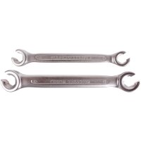 BGS Offener Doppel-Ringschlüssel-Satz | SW 10 x 11 / 12 x 13 mm | 2-tlg.