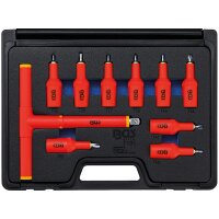 BGS VDE-Bit-Einsatz-Satz | Antrieb Innenvierkant 12,5 mm...