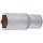 BGS Steckschlüssel-Einsatz Sechskant, tief | 12,5 mm (1/2") | SW 23 mm