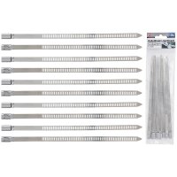 BGS DIY Kabelbinder-Sortiment | rostfrei | 7 x 200 mm |...