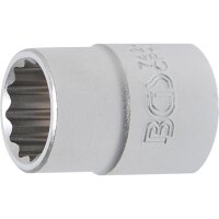 BGS Steckschlüssel-Einsatz, 20 mm 3/4", 12-kant, 24 mm
