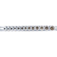BGS Steckschlüssel-Einsatz-Set, 6,3 (1/4), 6-kant, 4 - 14 mm, 13-tlg.