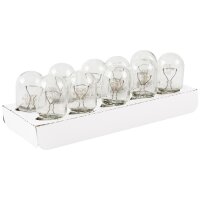 TECPO Glühbirnen Set, 12V-21W, W21W, W3X16d, 10...