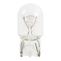 TECPO Glühbirnen Set, 12V-21W, W21W, W3X16d, 10 Stück