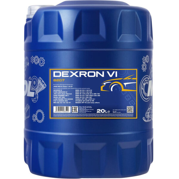 MANNOL Dexron VI, 20 Liter
