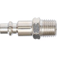 BGS Druckluft-Stecknippel | 6,3 mm (1/4") Außengewinde | USA / Frankreich