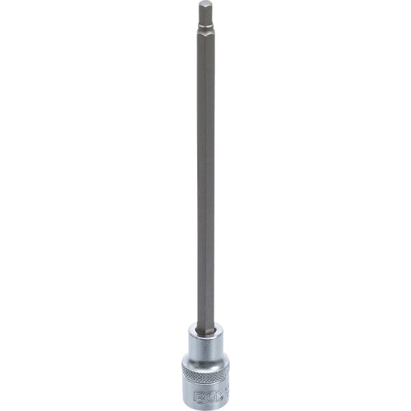 BGS Bit-Einsatz | Länge 200 mm | Antrieb Innenvierkant 12,5 mm (1/2") | Innensechskant 6 mm