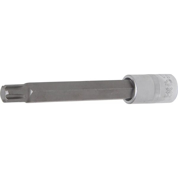 BGS Bit-Einsatz | Länge 140mm | Antrieb Innenvierkant 12,5mm (1/2") | Keil-Profil (für RIBE) M13