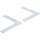 BGS L-Winkel | 150 x 150 x 25 mm | 2-tlg.