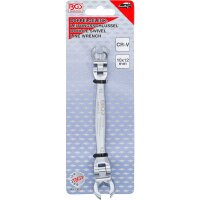 BGS Doppel-Ringschlüssel für Bremsleitungen und Gelenke | SW 10 x 12 mm