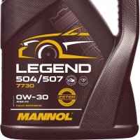 MANNOL Legend 504/507 0W-30, 5 Liter