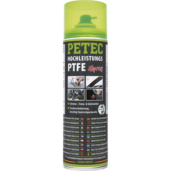 PETEC Hochleistungs- PTFE- Spray, 500 ml