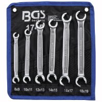 BGS Offener Doppel-Ringschlüssel-Satz | SW 8 x 9 -...