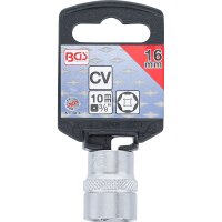BGS Steckschlüssel-Einsatz "Pro Torque®" 10 (3/8), 16 mm