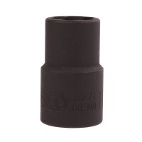 BGS Spiral-Profil-Steckschlüssel-Einsatz / Schraubenausdreher | Antrieb Innenvierkant 10mm (3/8") | SW 11mm