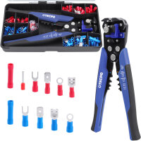 TECPO Automatische Abisolierzange Crimpzange mit...