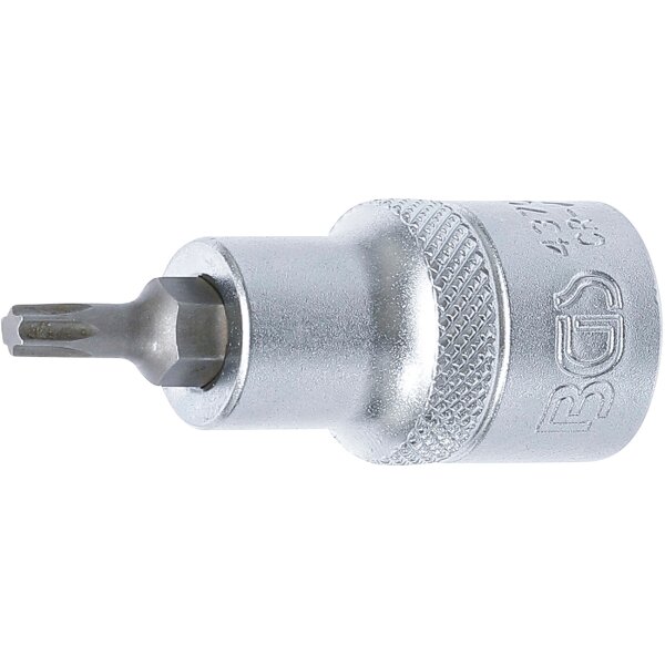 BGS Bit-Einsatz | Antrieb Innenvierkant 12,5 mm (1/2") | T-Profil (für Torx) T25