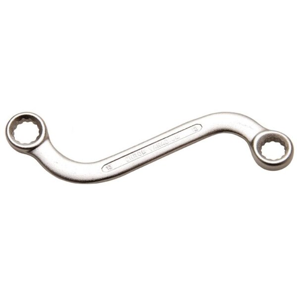 BGS S-Form Doppelringschlüssel, 12x13 mm