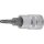 BGS Bit-Einsatz | Antrieb Innenvierkant 6,3 mm (1/4") | T-Profil (für Torx) mit Bohrung T15