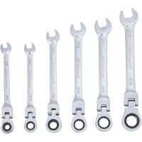BGS DIY Ratschenring-Maulschlüssel-Satz | flexible...