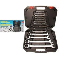 BGS DIY Maul-Ratschenring-Schlüssel-Satz, 8-32 mm,...