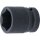 BGS Kraft-Steckschlüssel-Einsatz Sechskant | Antrieb Innenvierkant 12,5 mm (1/2") | SW 22 mm