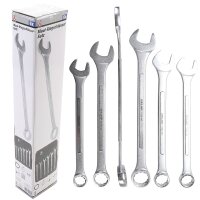 BGS DIY Maul-Ringschlüssel-Satz | XXL | SW 34-50mm | 6-tlg.