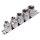 BGS Dreikant-Einsatz-Set für Pfostenschlösser, M5 - M12 (8 - 16,5 mm), 5-tlg.