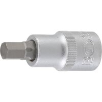 BGS Bit-Einsatz 12,5 (1/2), Innen-6-kant, 53 mm lang, 9 mm