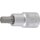 BGS Bit-Einsatz 12,5 (1/2), Innen-6-kant, 53 mm lang, 9 mm