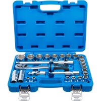 BGS Steckschlüssel-Satz | Antrieb 12,5mm (1/2")...