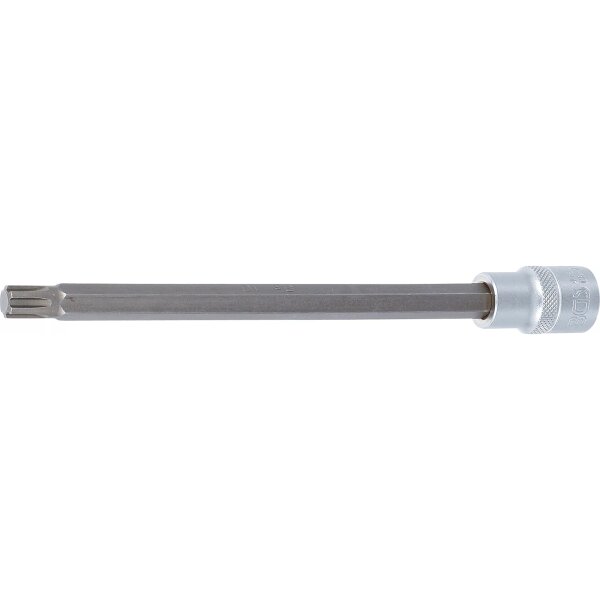 BGS Bit-Einsatz | Länge 200 mm | Antrieb Innenvierkant 12,5 mm (1/2") | Keil-Profil (für RIBE) M10