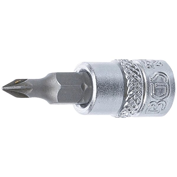 BGS Bit-Einsatz | Antrieb Innenvierkant 6,3mm (1/4") | Kreuzschlitz PZ0