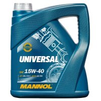 MANNOL Universal 15W-40 API SN/CH-4 Motoröl, 4 Liter