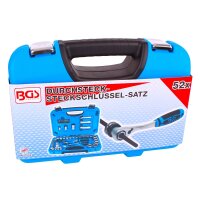 BGS Gear Lock Durchsteck-Steckschlüssel-Satz, 4,5 - 25 mm, 52-teilig