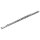 BGS Aufsteckschiene mit 15 Clips | 6,3mm (1/4")
