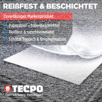 TECPO Einweg-Fußmatte, 38x50 cm, 500 Stück