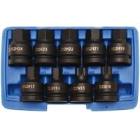 BGS Bit-Einsatz-Set Innen-6-kant + Innenvielzahn, 20...