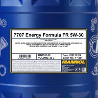 MANNOL Energy Formula FR 5W-30, 20L
