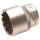 BGS Steckschlüssel-Einsatz 12-kant, 12,5 (1/2), 30 mm