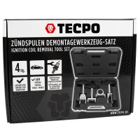 TECPO Zündspulen Abzieher Zündkerzenstecker 4-teilig