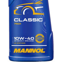 MANNOL Classic 10W-40 API SN/SM/CF, 1L