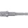 BGS Adapter für Bohrmaschinen | Antrieb Außensechskant 6,3 mm (1/4") / Abtrieb Außenvierkant 12,5 mm (1/2")