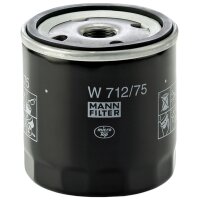 MANN-FILTER W712/75 Ölfilter