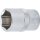 BGS Steckschlüssel-Einsatz Sechskant | Antrieb Innenvierkant 12,5mm (1/2") | SW 19mm