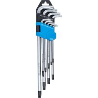 BGS T-Profil-Winkelschlüssel-Set, mit Bohrung auf...