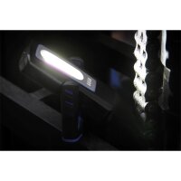 BGS COB-LED-Werkstattleuchte mit Magnet und Haken | klappbar | mit induktiver Ladefunktion