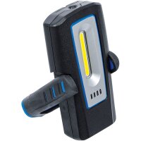 BGS COB-LED-Werkstattleuchte mit Magnet und Haken | klappbar | mit induktiver Ladefunktion