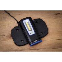 BGS COB-LED-Werkstattleuchte mit Magnet und Haken | klappbar | mit induktiver Ladefunktion